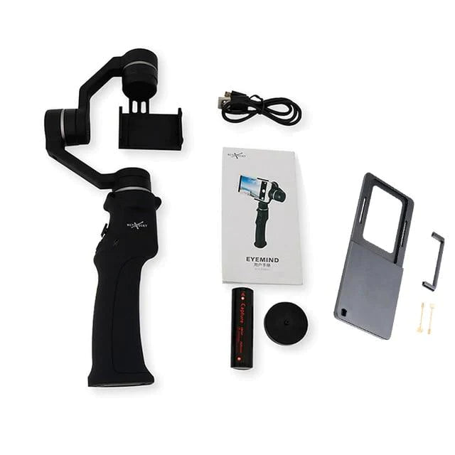 Mobile 3-Axis Handheld Smartphone Gimbal Stabilizer EvoFine With Gopro Plate 