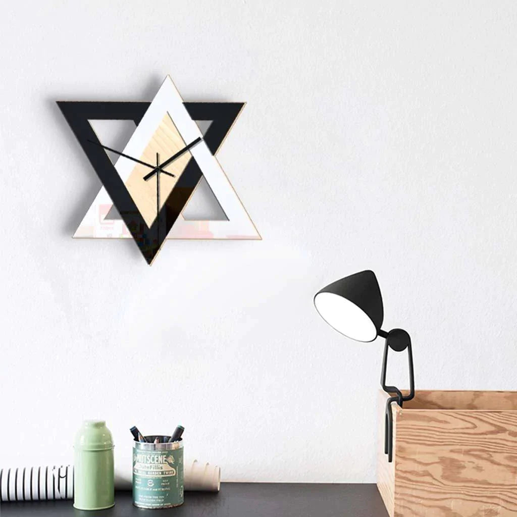 Modern Silent Wall Clock for Bedroom & Living Room