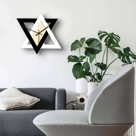 Modern Silent Wall Clock for Bedroom & Living Room