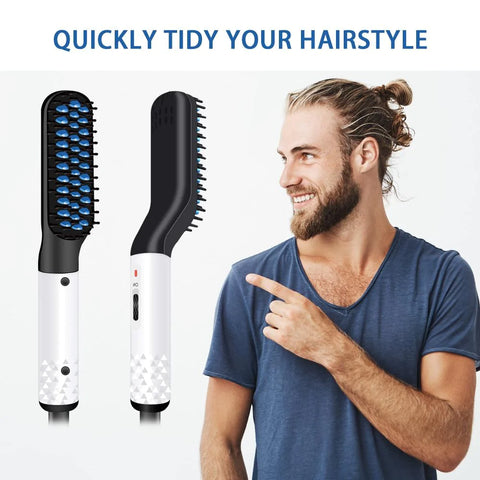 Multifunctional Hair Comb Beard Straightener