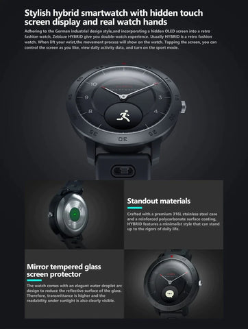 Multisport hybrid Smartwatch