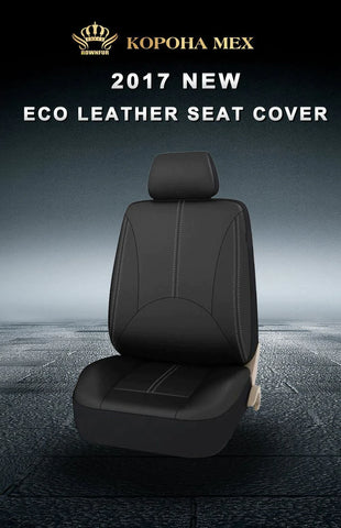 New Luxury PU Leather Auto Universal Car Seat Covers