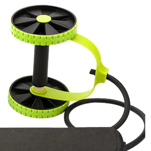 New Sport Core Double AB Roller Wheel Fitness Exercises Equipment
