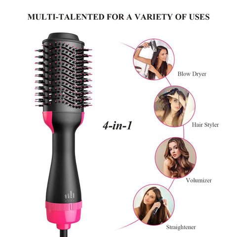 One-Step Hair Dryer And Volumizer Hot Air Brush