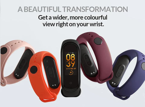 Original Fitness Tracker Band - Waterproof Bluetooth Bracelet