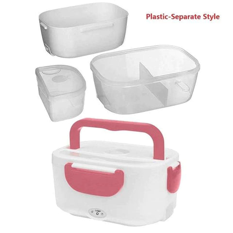 Portable Electric Heating Lunch Box Food Storage Box