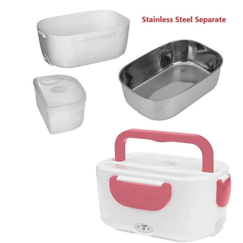 Portable Electric Heating Lunch Box Food Storage Box