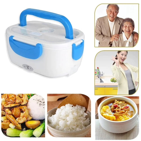 Portable Electric Heating Lunch Box Food Storage Box