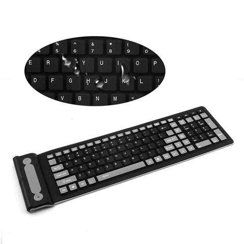 Portable Flexible Wireless Keyboard