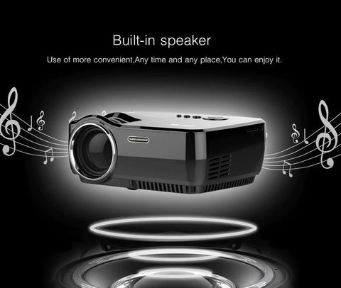 Portable Mini HD LED Home Theater Projector