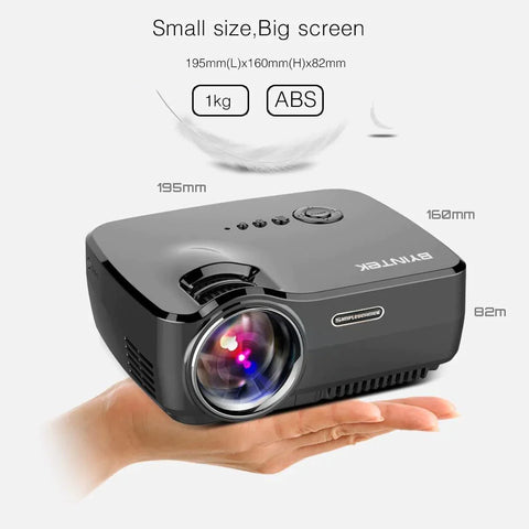 Portable Mini HD LED Home Theater Projector