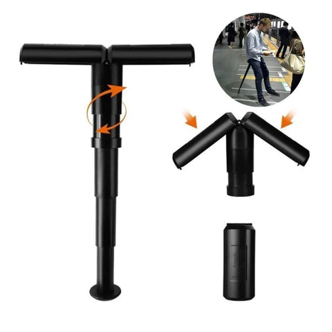 Portable Telescopic Folding Stool (QUEUING MASTER)