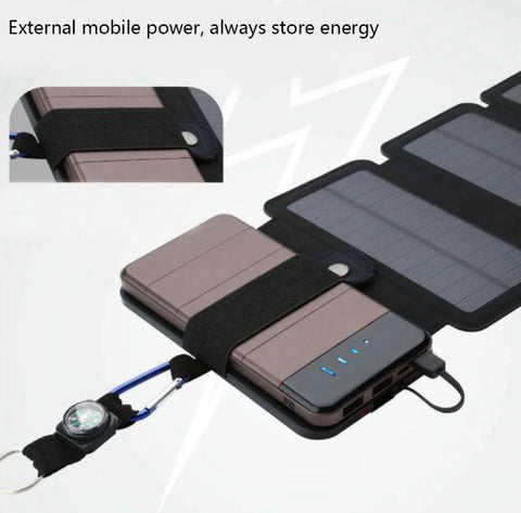 Powerfull Solar Power Bank with Wireless