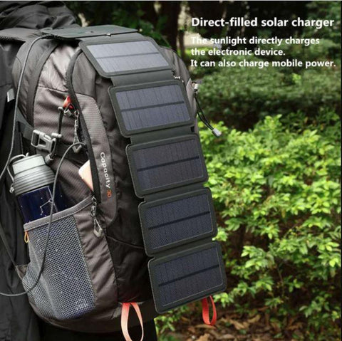 Powerfull Solar Power Bank with Wireless