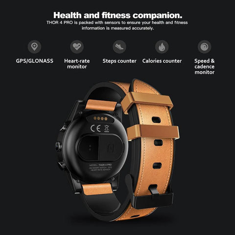 PRO 4G SmartWatch 1.6 inch Crystal Display GPS/GLONASS