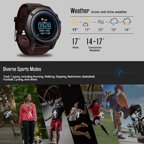 Tactical Smartwatch v5 - iOS & Android