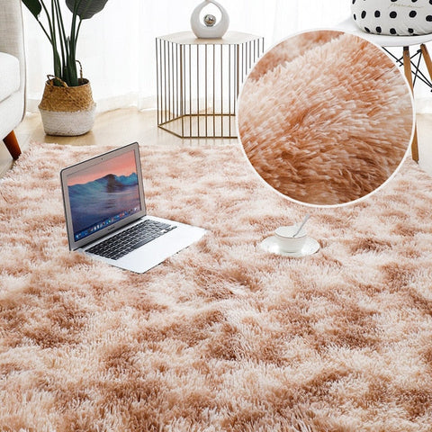 Ultra Soft Thick Carpets  for Indoor Bedroom Living Room