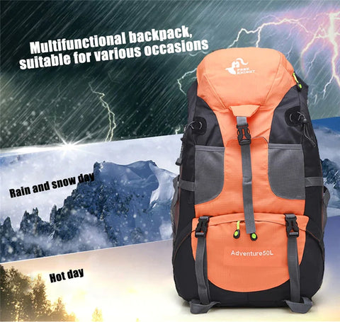 Hiking Backpack Outdoor Durable Waterproof Backpack