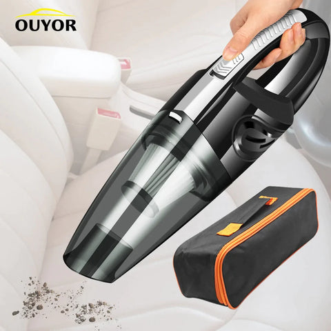 Portable Car Vacuum Cleaner High Power Handheld Kit for Cleaning Car Interior