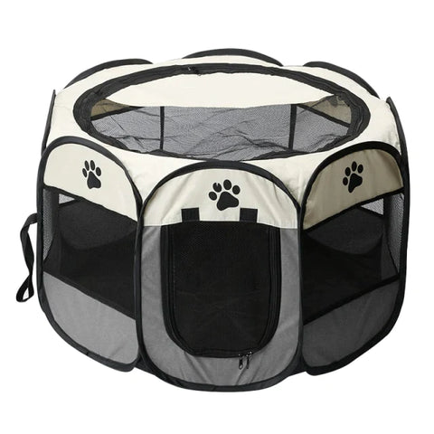 Pet Playpen, Foldable Portable Playpens for Puppies,Dogs,Cats,Rabbits