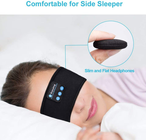 Soft Sleep Headphones Bluetooth Headbands, Headsets for Side Sleeper