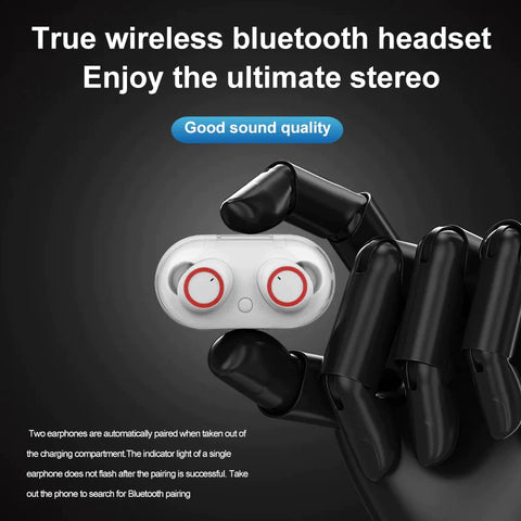 Touch Control Wireless Bluetooth Waterproof Earphone