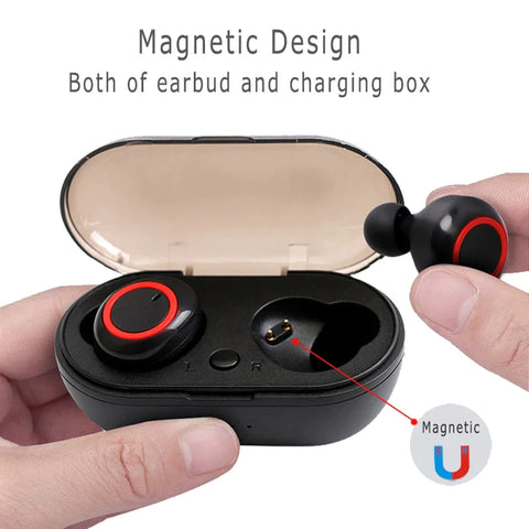 Touch Control Wireless Bluetooth Waterproof Earphone