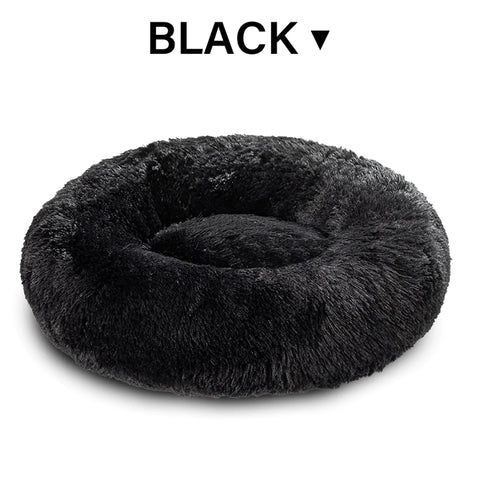 The Calming Donut Round Soft Cat and Dog Bed