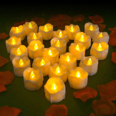 24 Piece LED Flameless Candles Tea Light with Remote Control