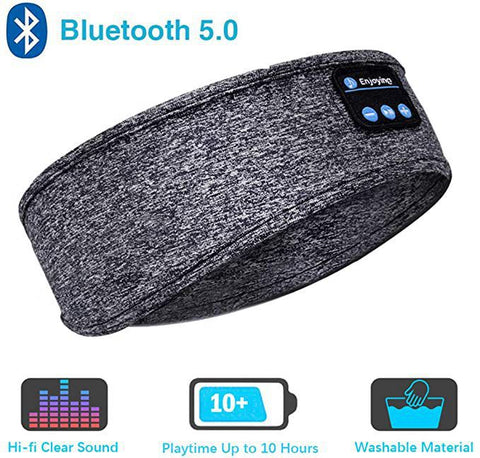 Soft Sleep Headphones Bluetooth Headbands, Headsets for Side Sleeper