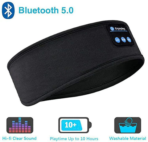 Soft Sleep Headphones Bluetooth Headbands, Headsets for Side Sleeper