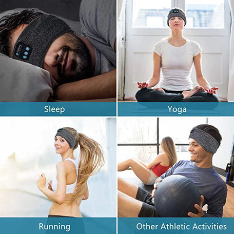 Soft Sleep Headphones Bluetooth Headbands, Headsets for Side Sleeper