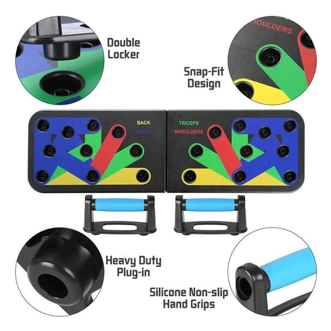 Push Up Board with Instruction