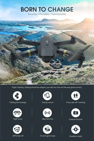 Quadcopter WiFi HD Camera Drone XS