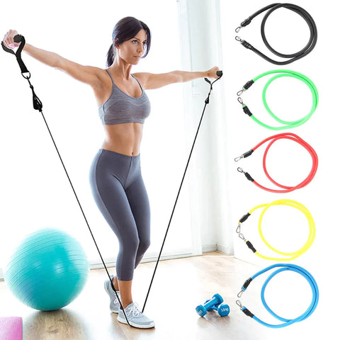 Resistance Band Set, Full Body Workout Resistance Loop for Home Fitness