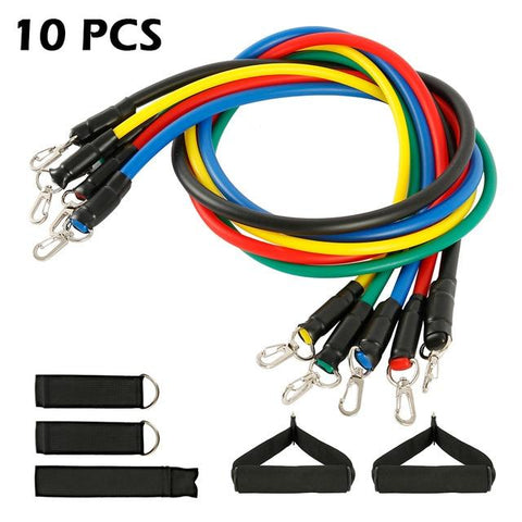Resistance Band Set, Full Body Workout Resistance Loop for Home Fitness Resistance Bands EvoFine Type8 