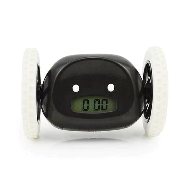 Runaway Digital Alarm Clock Evofine Black 