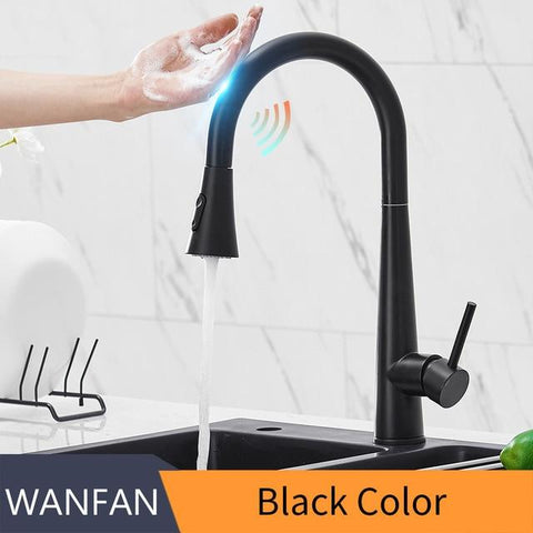 Single-Handle Touch Kitchen Sink Faucet