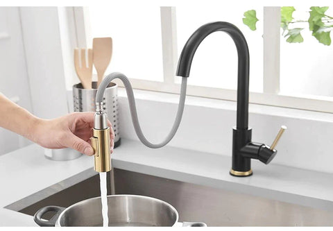 Single-Handle Touch Kitchen Sink Faucet