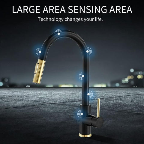 Single-Handle Touch Kitchen Sink Faucet