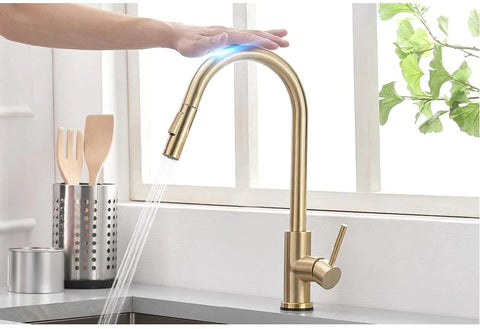 Single-Handle Touch Kitchen Sink Faucet