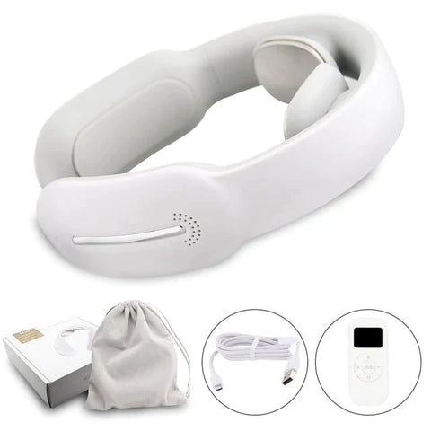 Smart Electric Massager for Neck and Shoulder Neck Massager EvoFine United States Screen white 