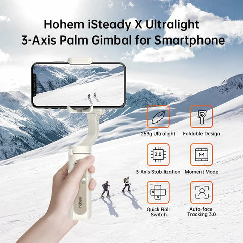 Smartphone Gimbal 3-Axis Handheld Stabilizer