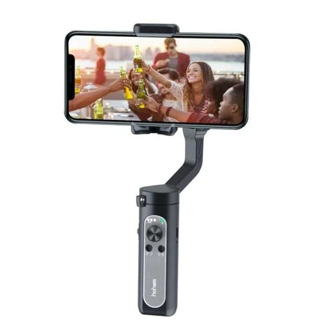 Smartphone Gimbal 3-Axis Handheld Stabilizer Gimbal Stabilizer EvoFine Black 