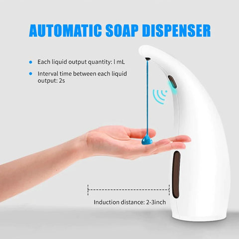 Soap Dispenser, Automatic Touch-Free Sensor Liquid Soap Pump Dispenser