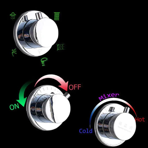 Stainless Steel Shower Panel Tower System