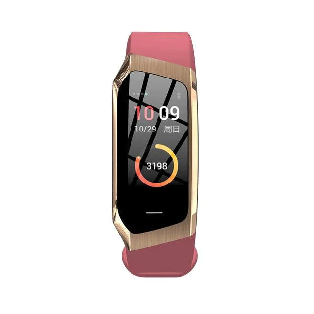 Stylish Sport Fitness Smartwatch For Android IOS Smartwatch EvoFine Pink 