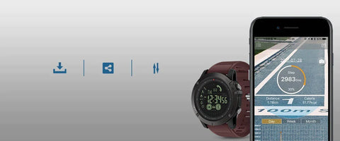 TACTICAL Smartwatch V4 - iOS/ANDROID