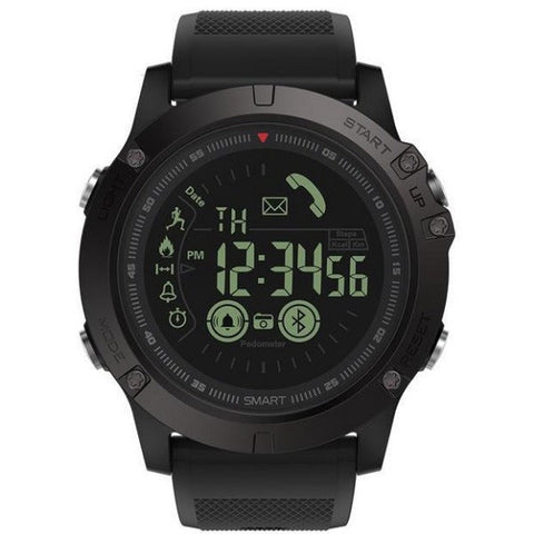 TACTICAL Smartwatch V4 - iOS/ANDROID Evofine Black 