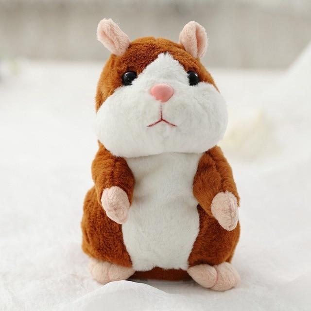 Talking Hamster Talking Toys Evofine Brown 